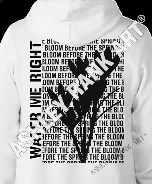 THE CROCUS HOODIE - BLOOM BEFORE SPRING - WATER ME RIGHT® COLLECTION